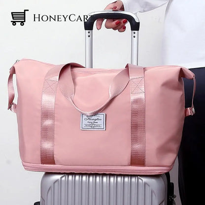 High-Capacity Double-Layer Wet Separation Travelling Bag