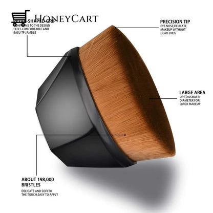 High-Density Seamless Foundation Brush