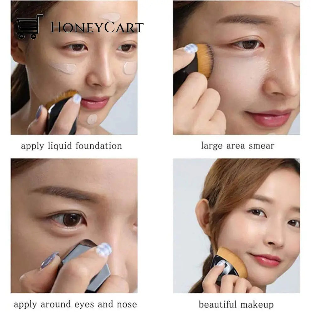 High-Density Seamless Foundation Brush