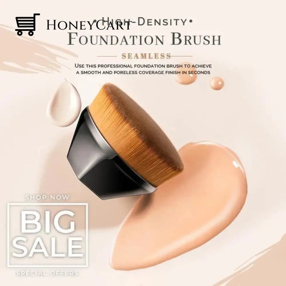 High-Density Seamless Foundation Brush48% Off Health & Beauty