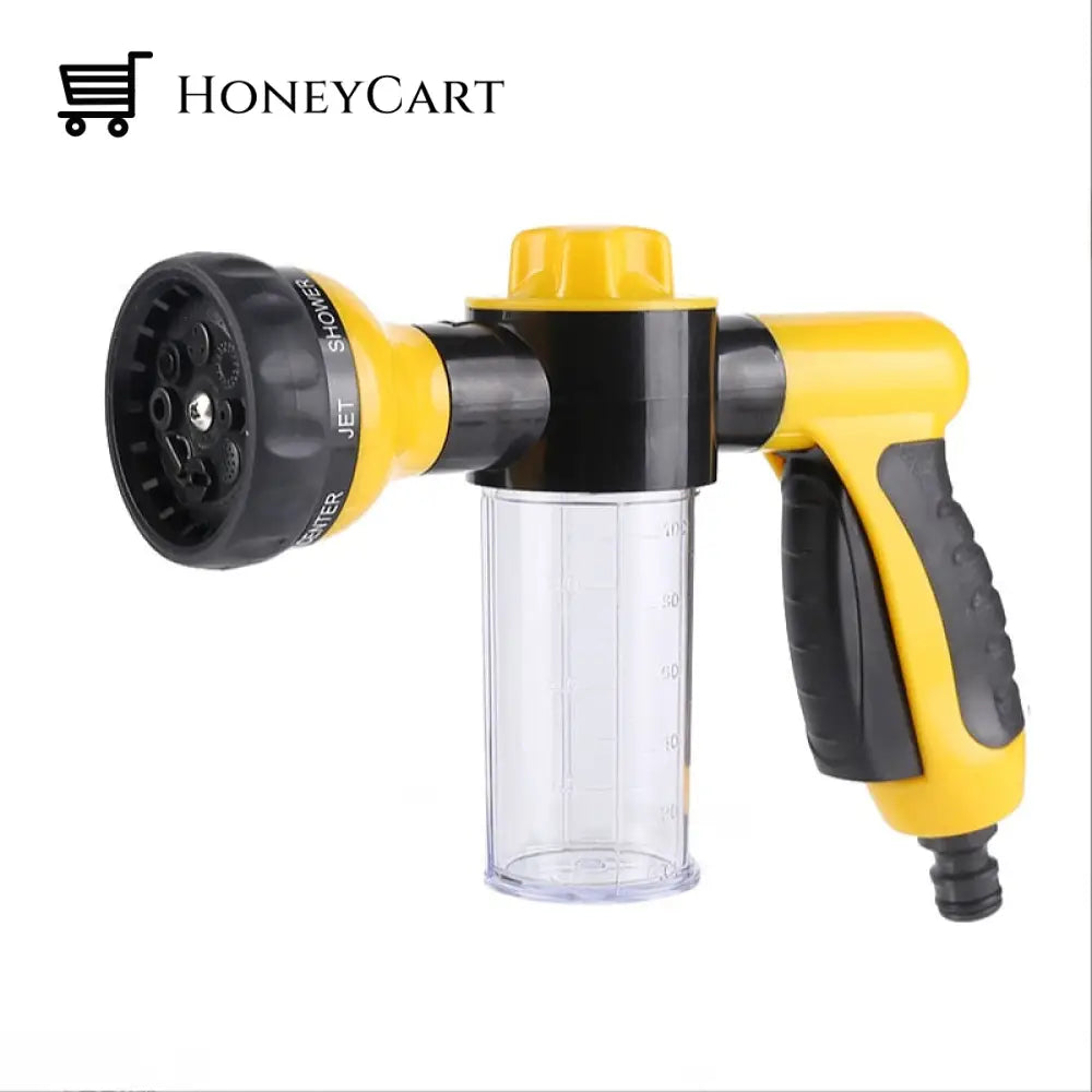 High-Pressure Dog / Pets Shower Gun Yellow