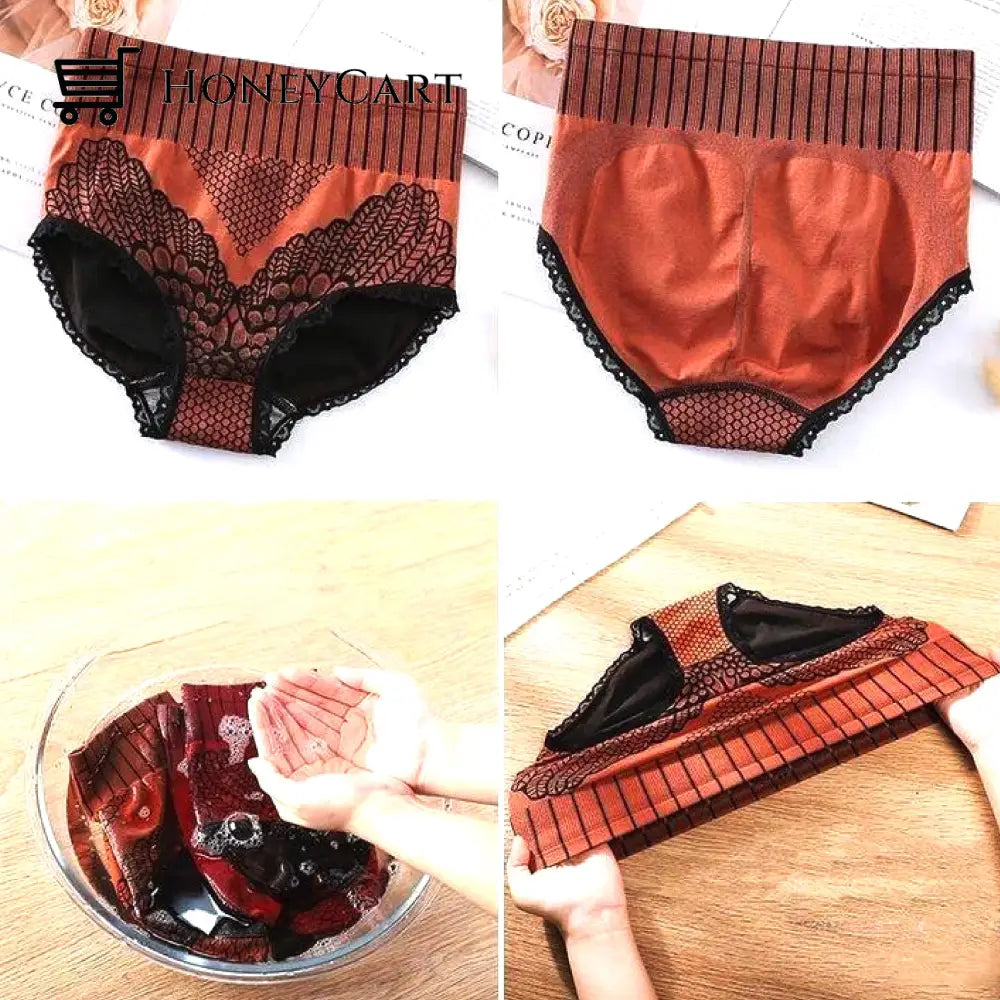 High Waist Graphene Fiber Briefs