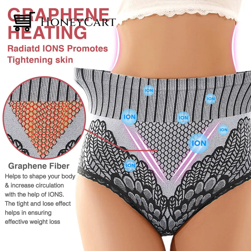 High Waist Graphene Fiber Briefs