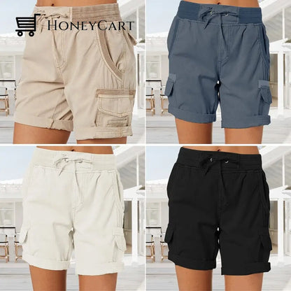 High Waist Ladies Casual Loose Shorts