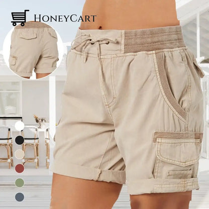 High Waist Ladies Casual Loose Shorts