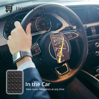 Hold-In-Anywhere Magic Phone Sucker New In