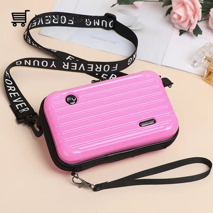 Hot Salemini Suitcase Bag For Women Rose Pink