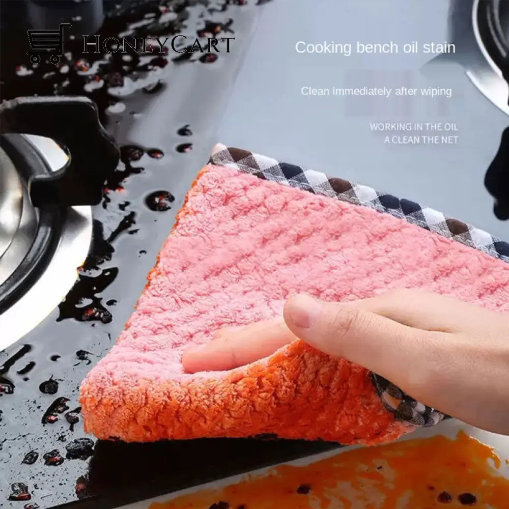 Household Kitchen Rags Gadgets Microfiber Towel