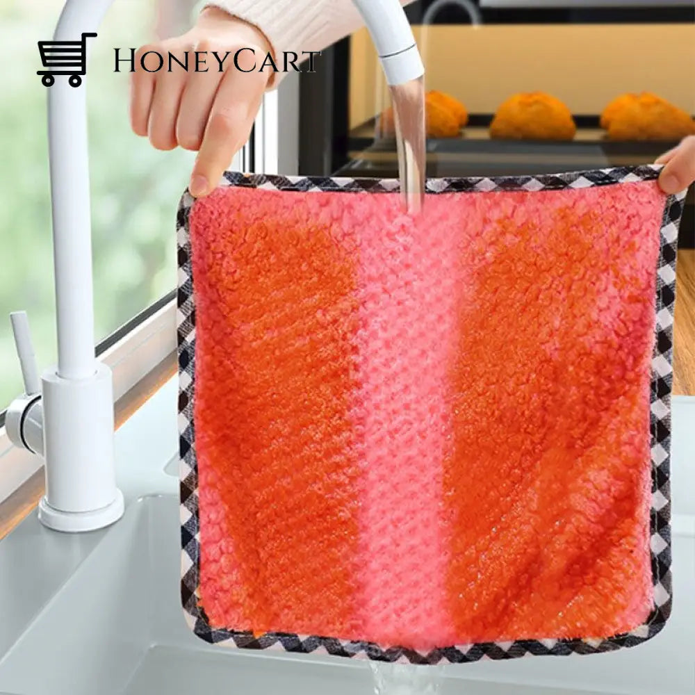 Household Kitchen Rags Gadgets Microfiber Towel