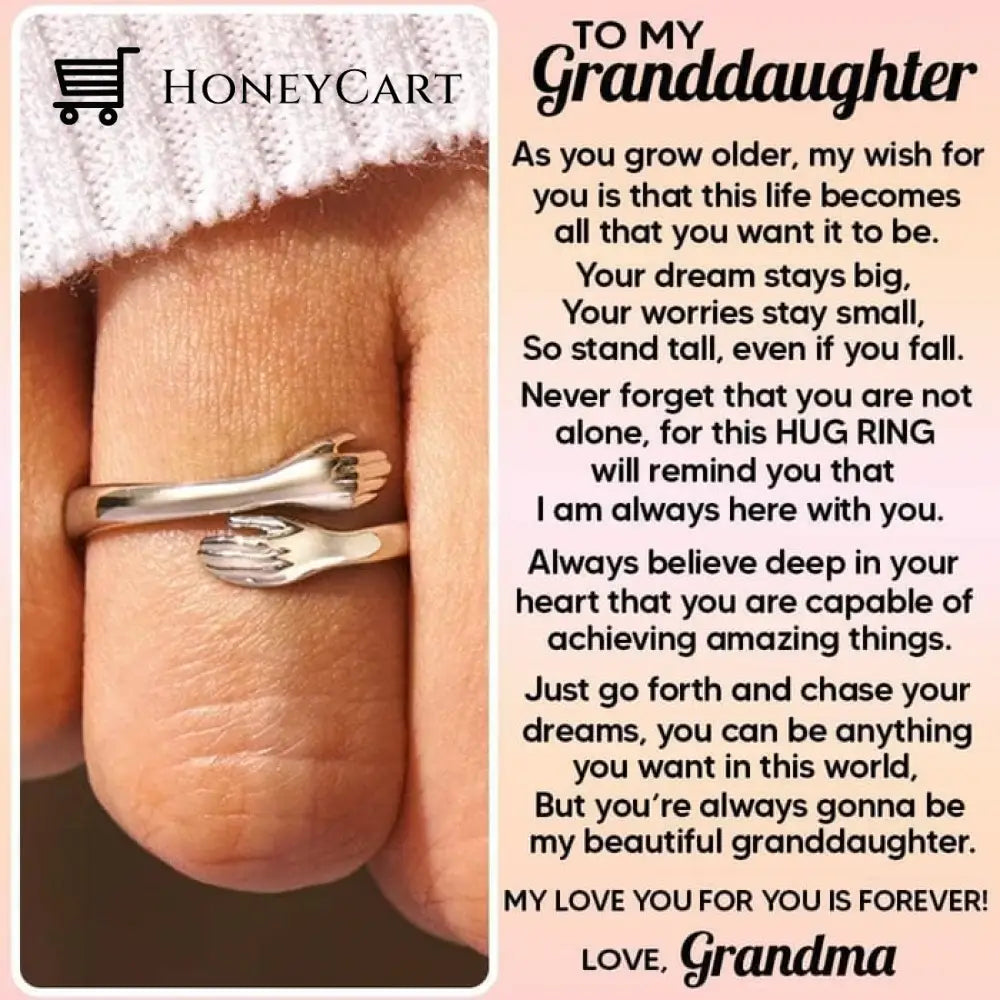 Hug Ring (Adjustable- One Size Fits All) To Granddaughter B