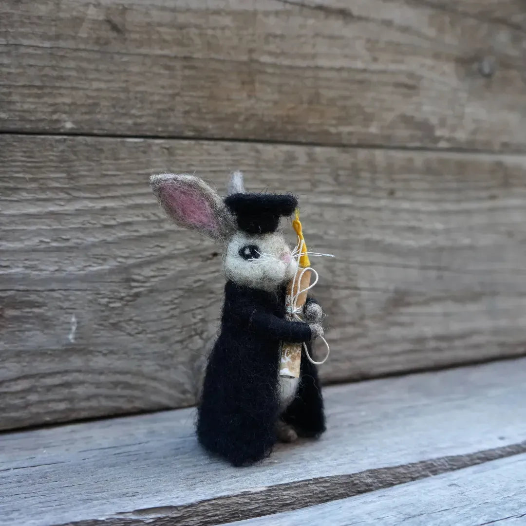 College Cute Gift-Graduation Bunny