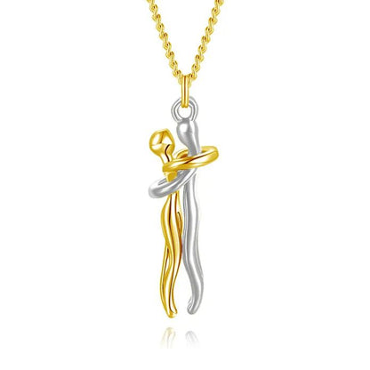 🤗💞Couple Embrace Pendant Necklace