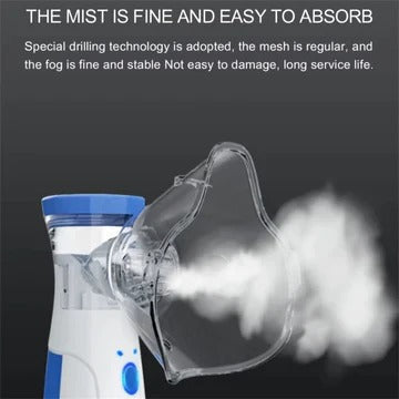 Portable Mini Mesh Nebulizer for Adults and Kids