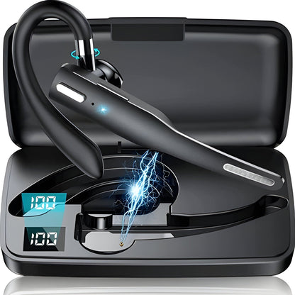Trucker Dual Mic Wireless Bluetooth 5.1 Noise Cancelling Headset and Earpiece