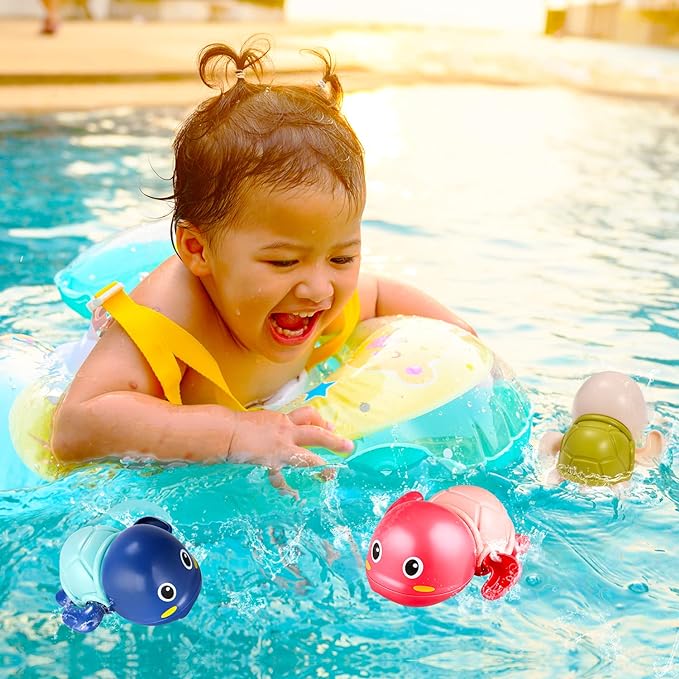 3 Pcs Cute Swimming Bath Toys