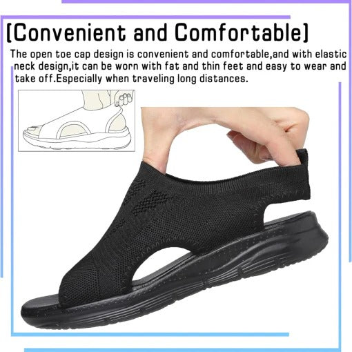 Women’s Slingback Comfort Sandals with Supportive Footbed