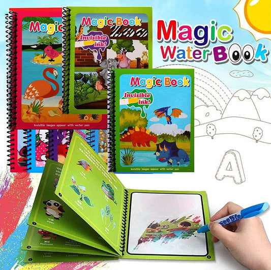 Magic Water Drawing Book