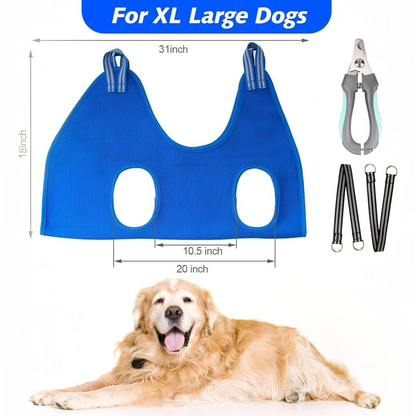 Pet Grooming Hammock, Dog Grooming Harness for Nail Trimming