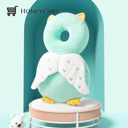 Infant Fall Protection Pillow Green Dragon