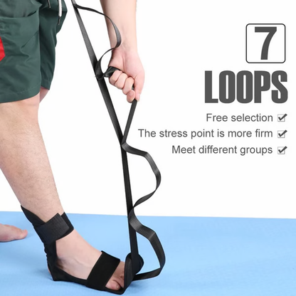 Yoga Stretching Strap Rehabilitations Training Belt