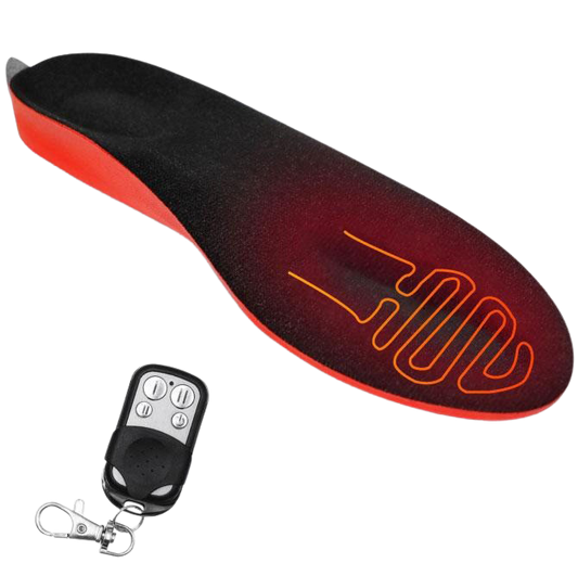 Rechargeable Heated Insoles | 3 Temperature Settings, Fast Heating & Ideal for Cold Weather Activities