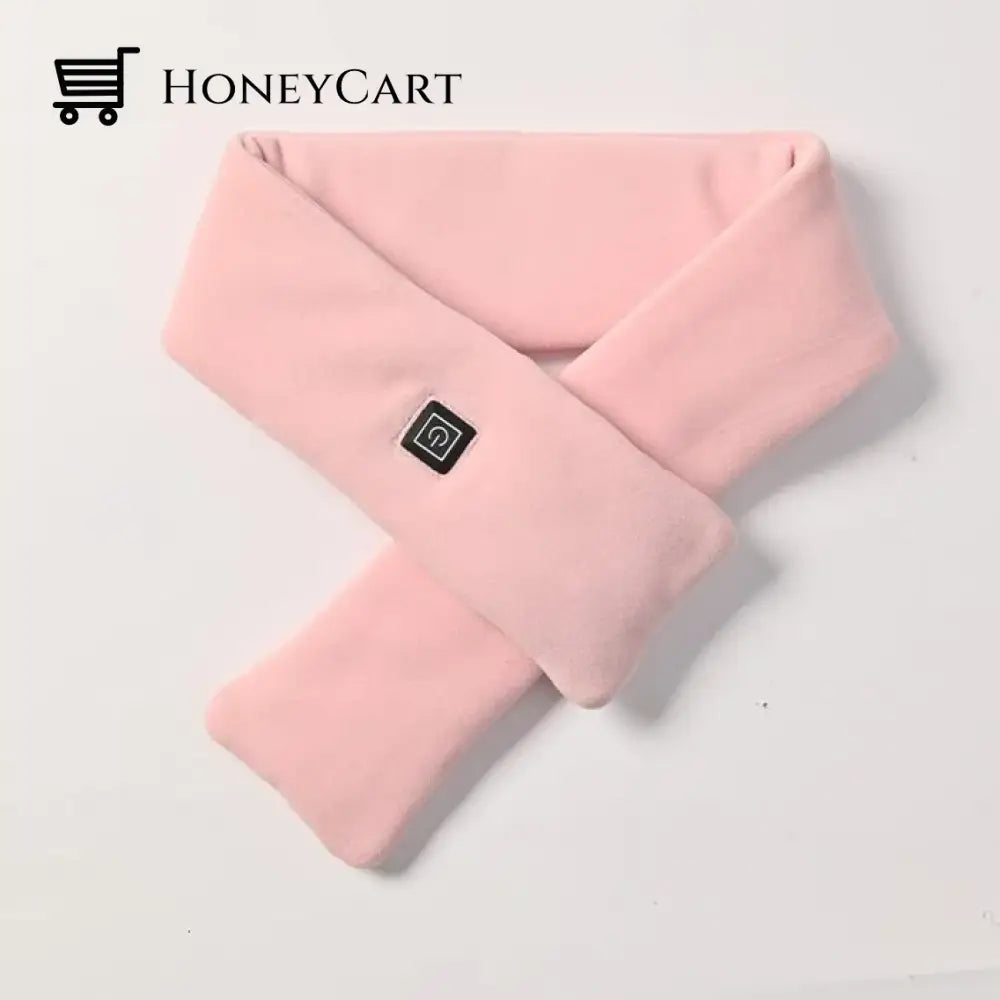 Intelligent Electric Heating Scarf Pink Tool
