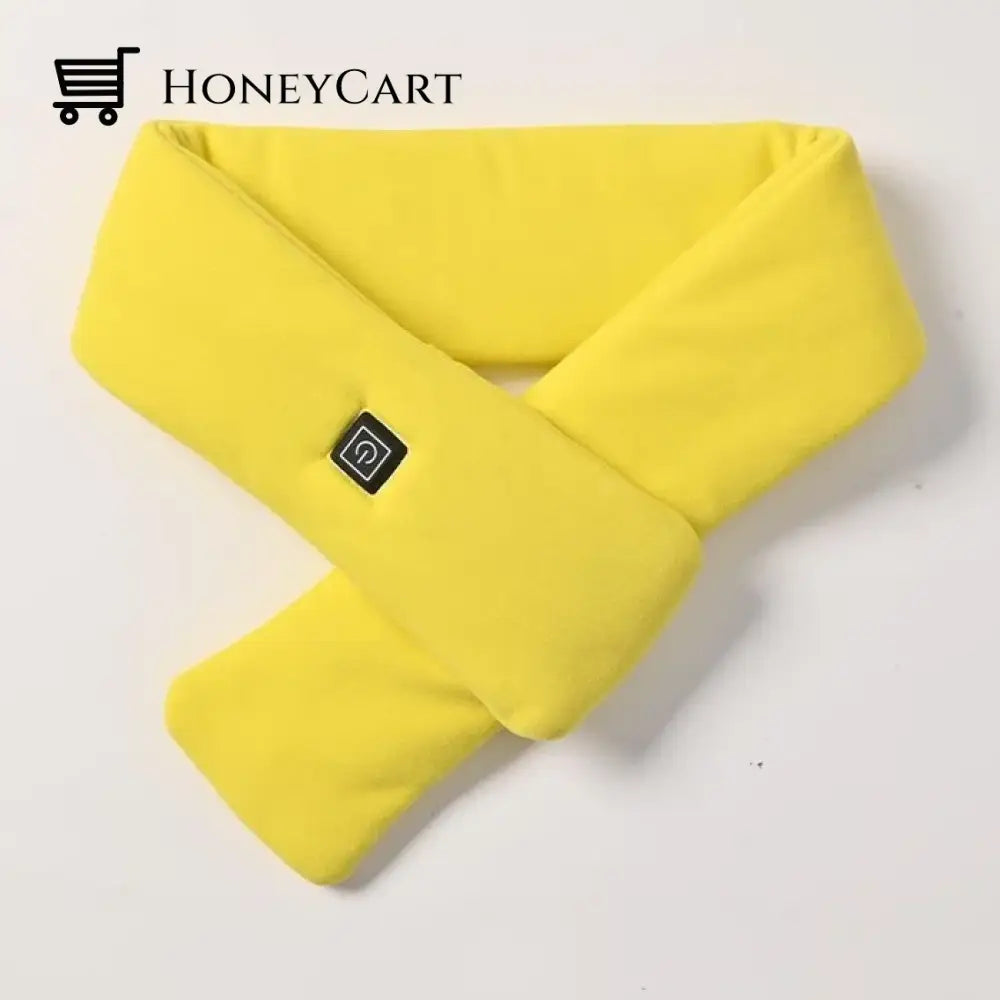 Intelligent Electric Heating Scarf Yellow Tool