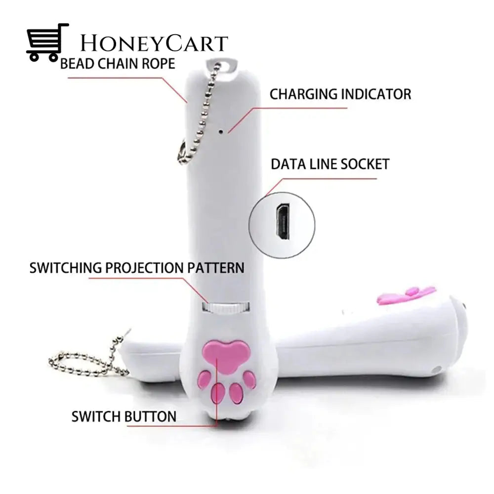 Interactive Led Projection Pointer Cat Toy