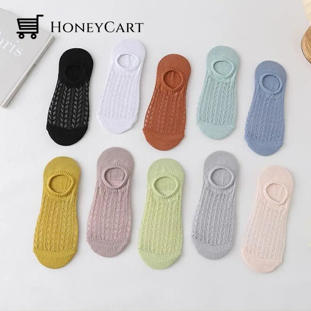 Invisible Air Socks 10 Colors / Pairs