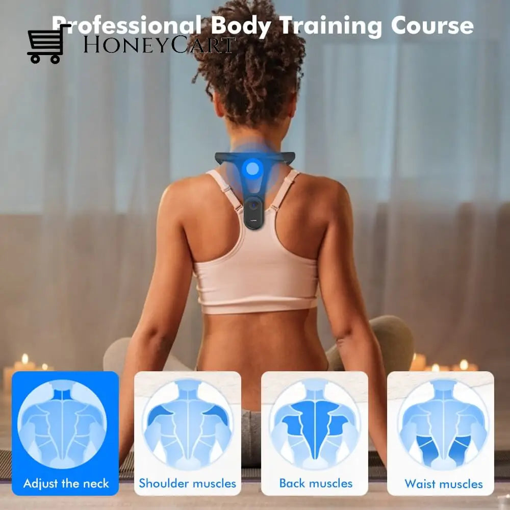 Invisible Smart Posture Corrector | Mini Cervical Back Training Correction Neck Hump How To Get Rid