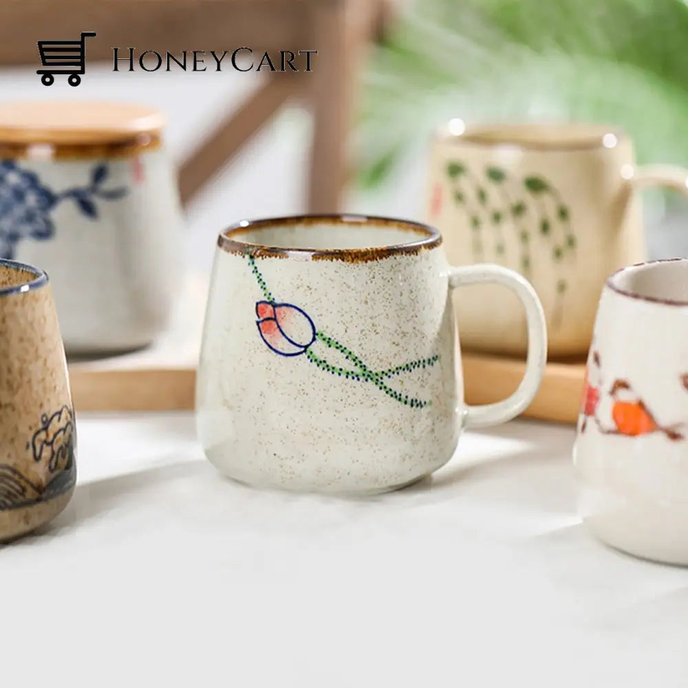 Japanese Retro Handmade Ceramic Cups Mugs