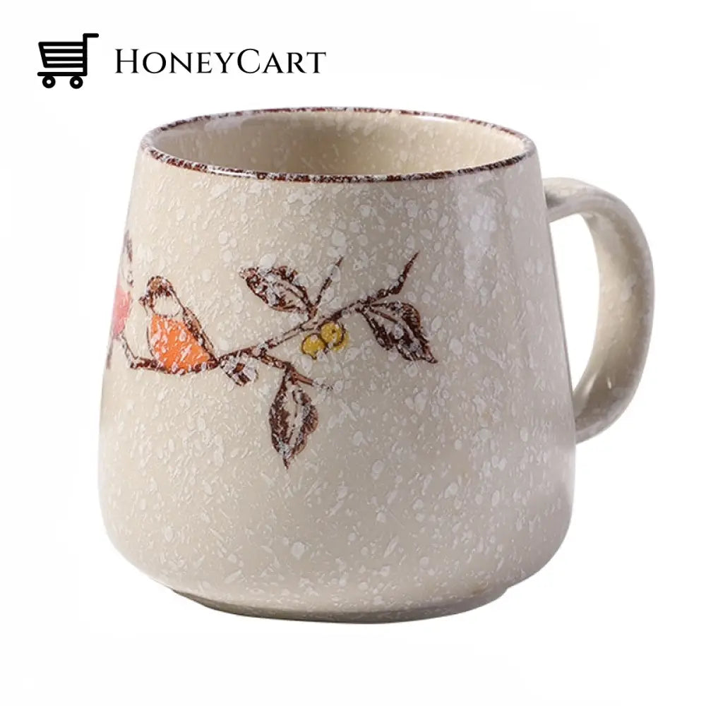 Japanese Retro Handmade Ceramic Cups Style C Mugs