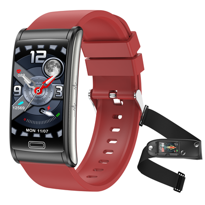 ECG Bracelet Blood Oxygen Blood Glucose Scientific Sleep HRV Smart Watch