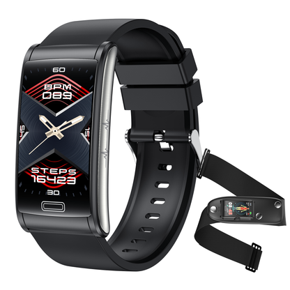 ECG Bracelet Blood Oxygen Blood Glucose Scientific Sleep HRV Smart Watch