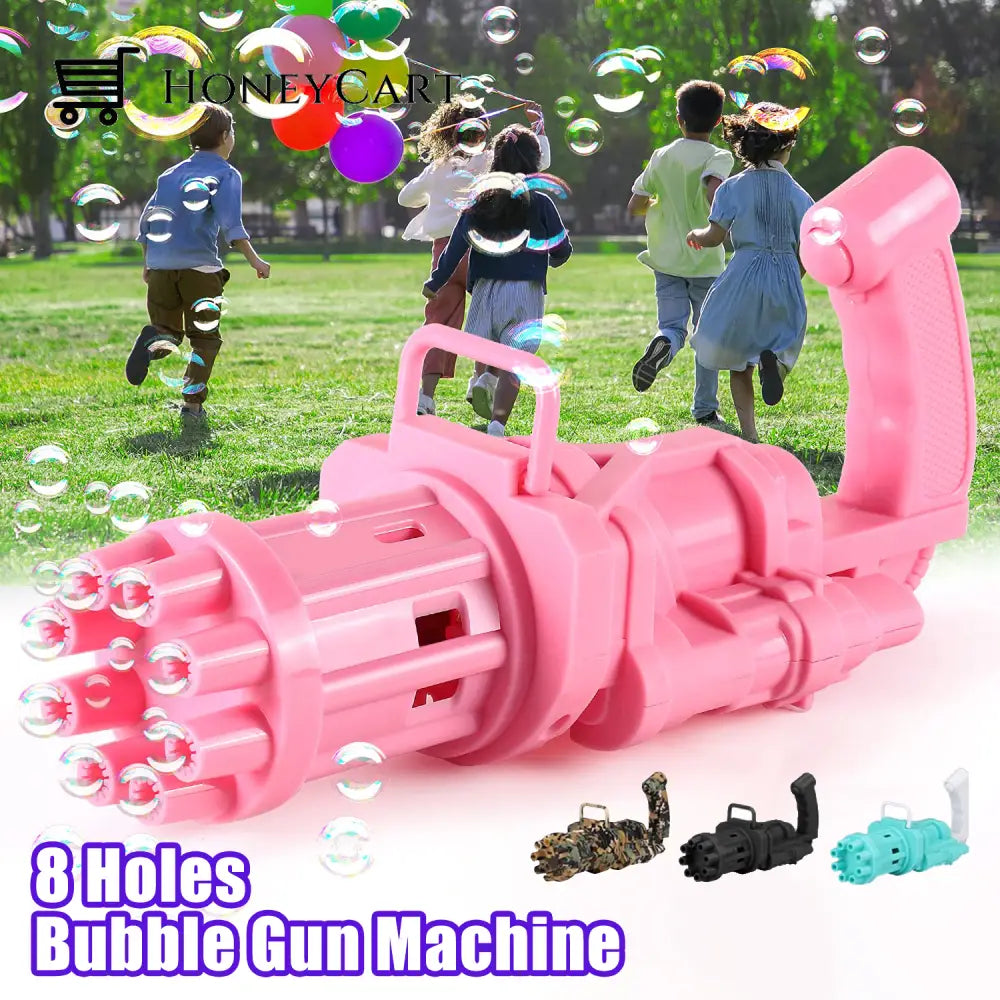 Kids Bubble Gun Machine