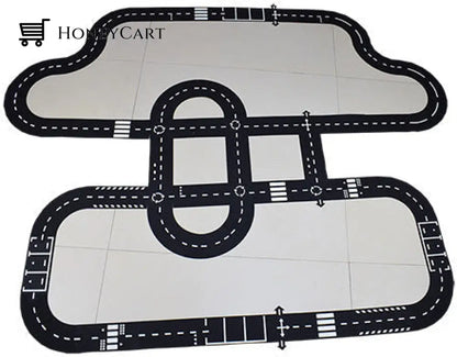 Kids Diy Traffic Roadway Track Puzzle - Children Road Building 64Pcs Delux Set Toys
