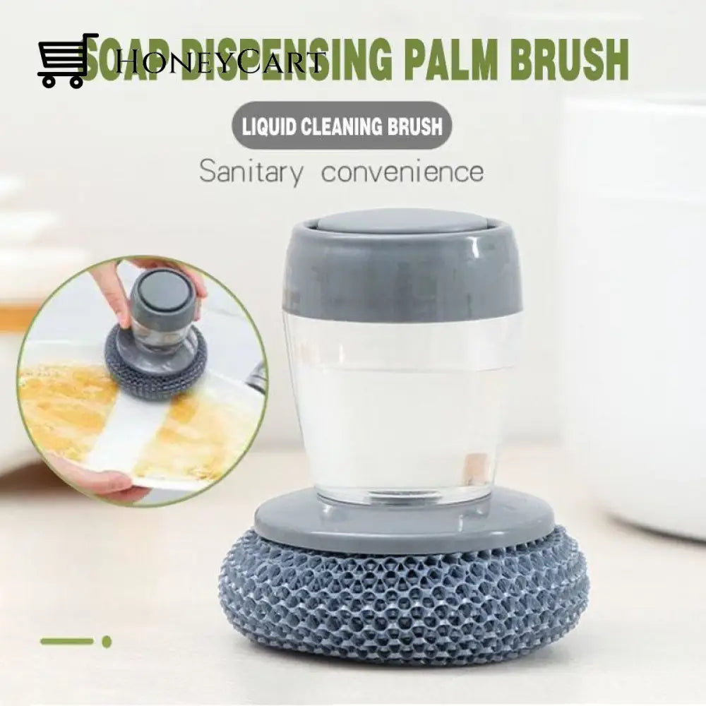 Kitchen Soap Dispensing Palm Brush Brush