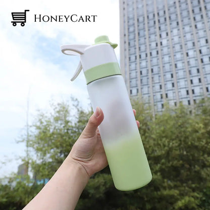 Large Capacity Portable Outdoor Sports Spray Bottle Green