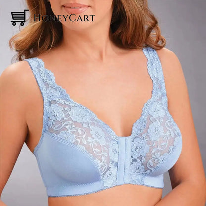 Large Size Lace Bra Without Steel Ring