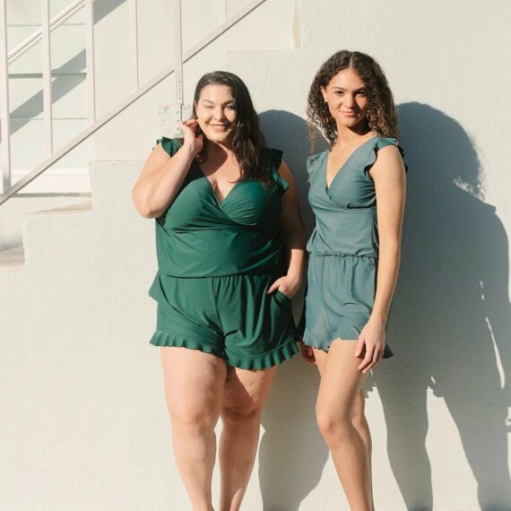Last Day 50% OFF – Swim Romper Built-In Bra