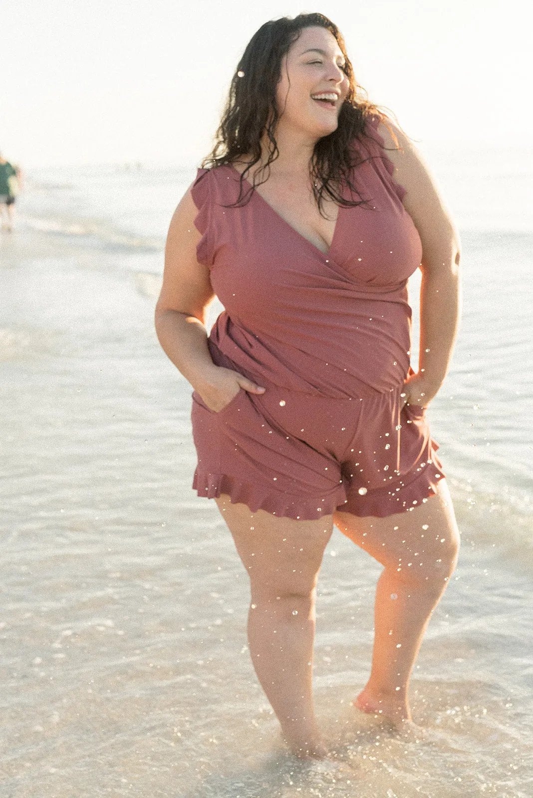 Last Day 50% OFF – Swim Romper Built-In Bra