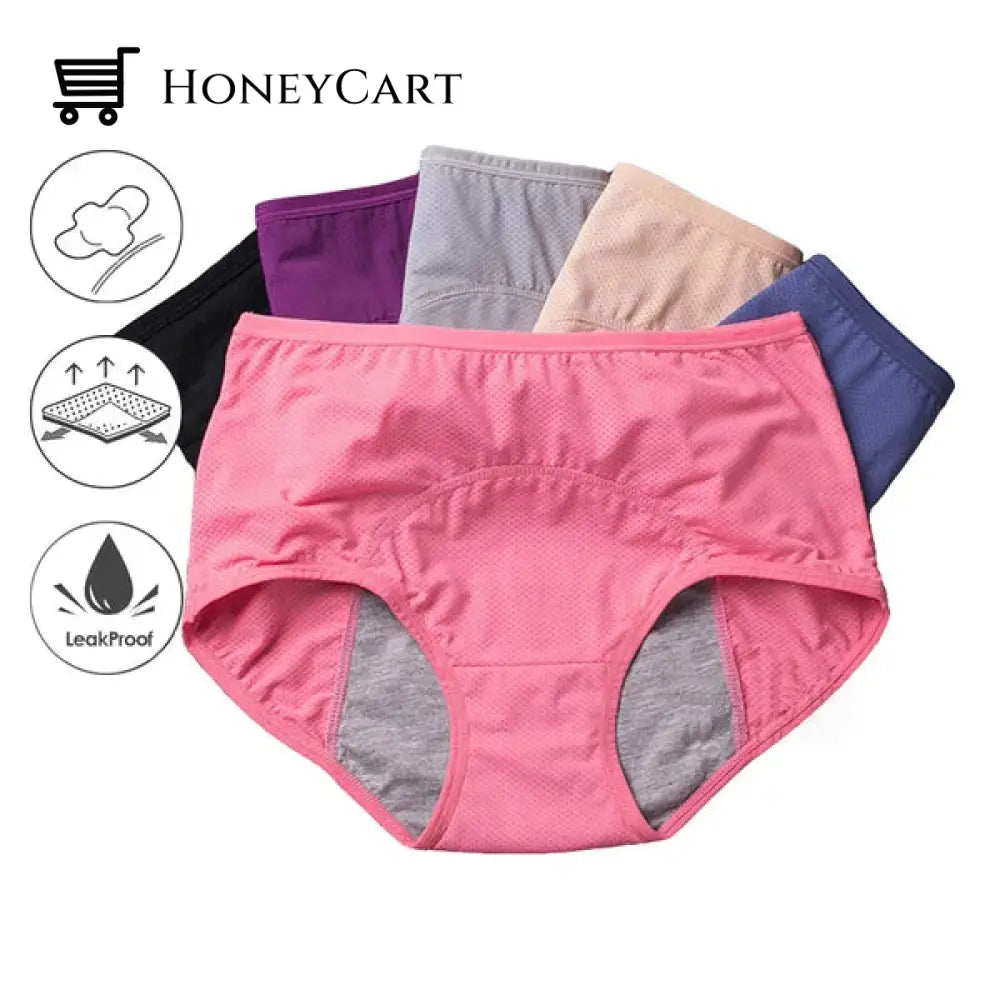 Last Day Buy 3 Get 5 Leak Proof Panties Random Color / L (88-121Lb) Tool