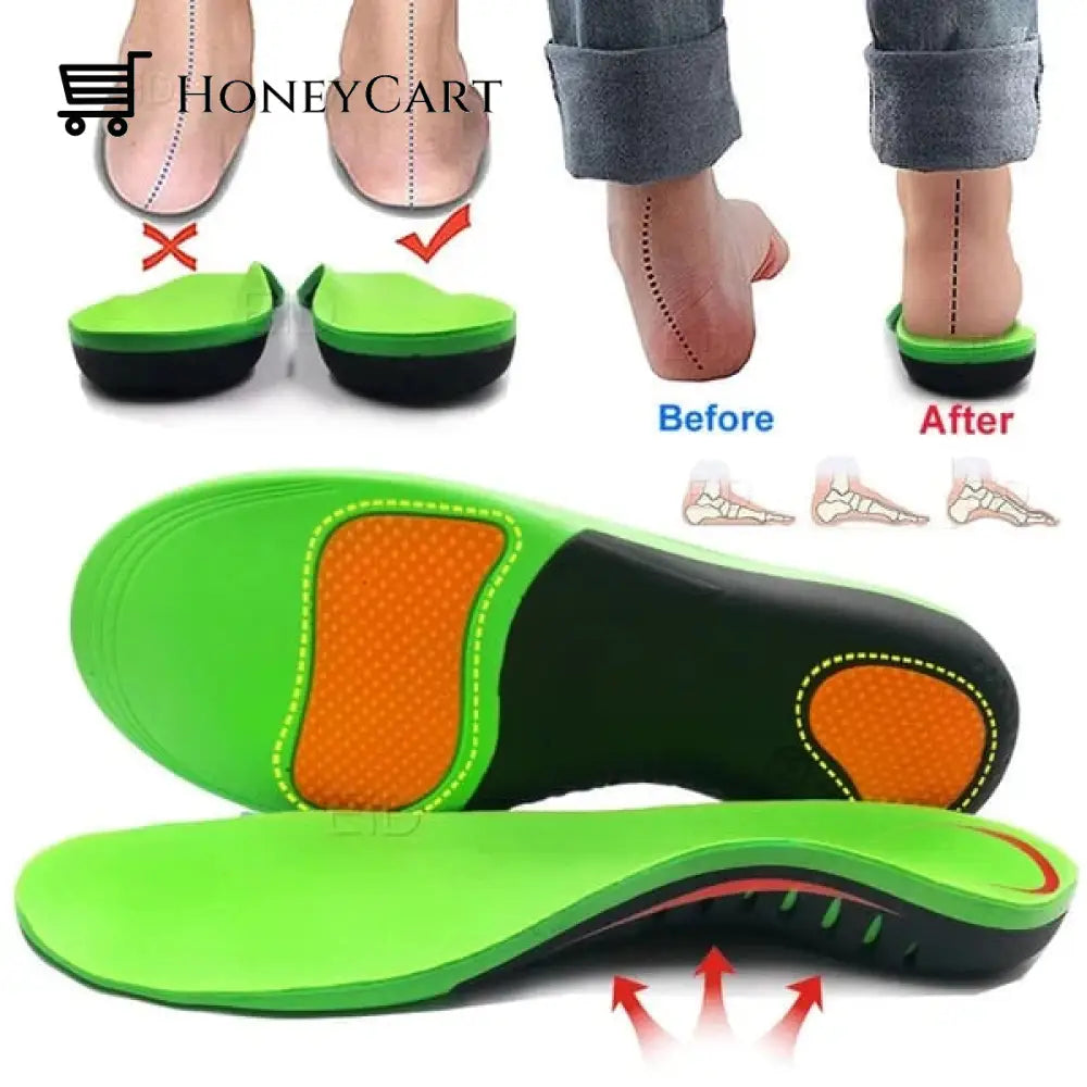 Last Day Promotion - 49% Off Super Comfortable Adjustable Orthotic Insoles Health & Beauty