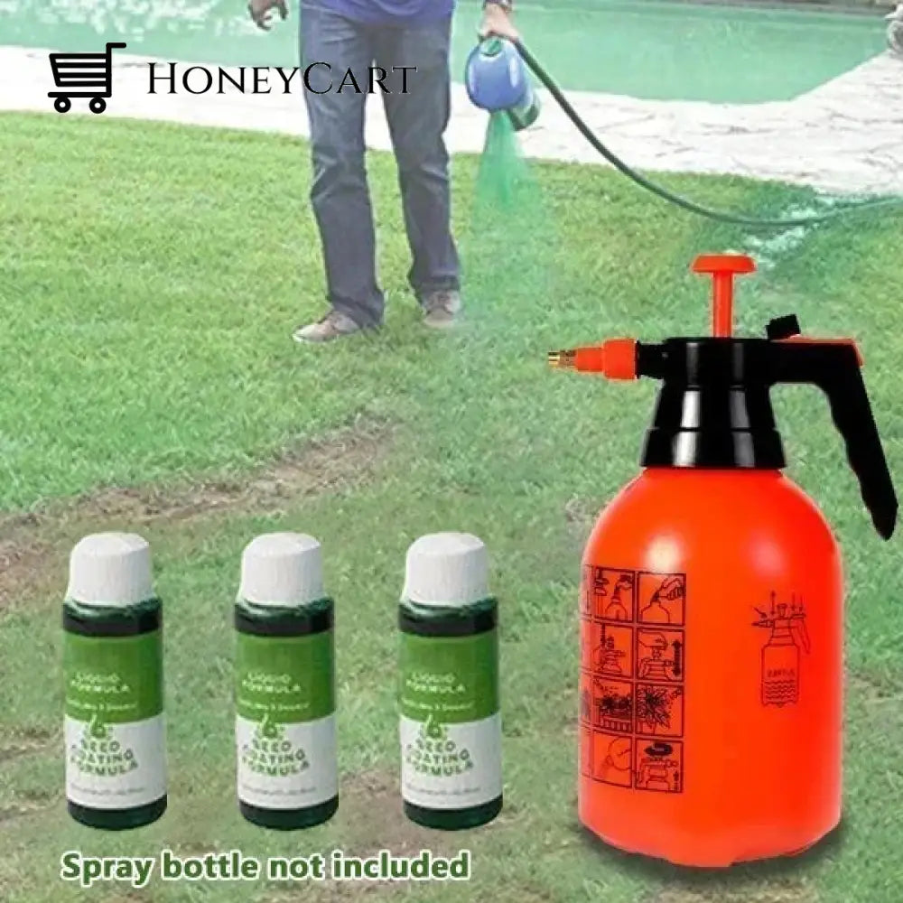 Last Day Save 45% 0Ff -Hot Sale Green Grass Lawn Spray-Only $9.99!!! Buy 2 Liquid Get 1 Free - 3