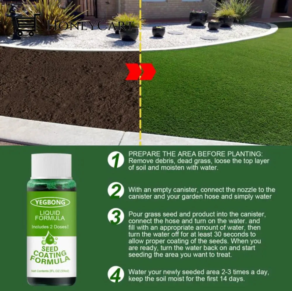 Last Day Save 45% 0Ff -Hot Sale Green Grass Lawn Spray-Only $9.99!!! Tool