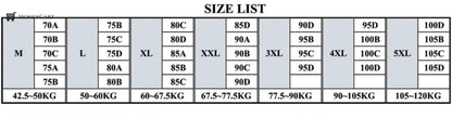 Latex Seamless Winter Bras Push Up Bralette Underwear For Women Cooling Gathers Shock-Proof Female