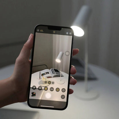 LED Desk Lamp with Dimmable Touch Control – USB-Powered Table Light