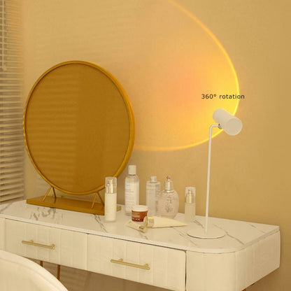 LED Desk Lamp with Dimmable Touch Control – USB-Powered Table Light