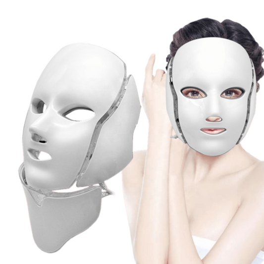 Professional LED Phototherapy Skin Rejuvenation Face And Neck Mask