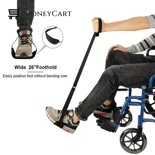 Leg Lifter Strap Lightweight - Rigid Foot Loop / Buy 1